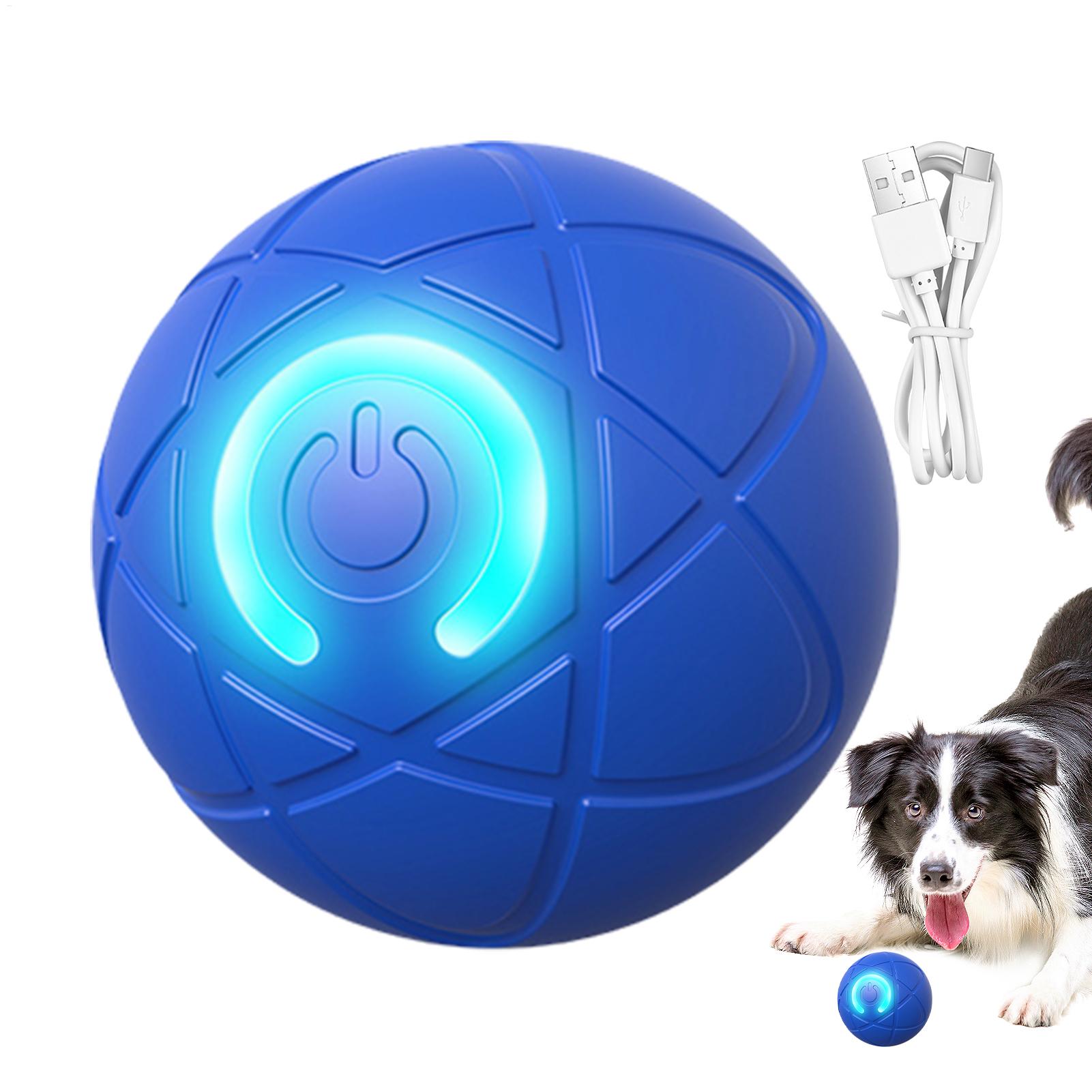 Automatic Moving Dog Ball - Brinquedos Interativos Inteligentes para Cães que