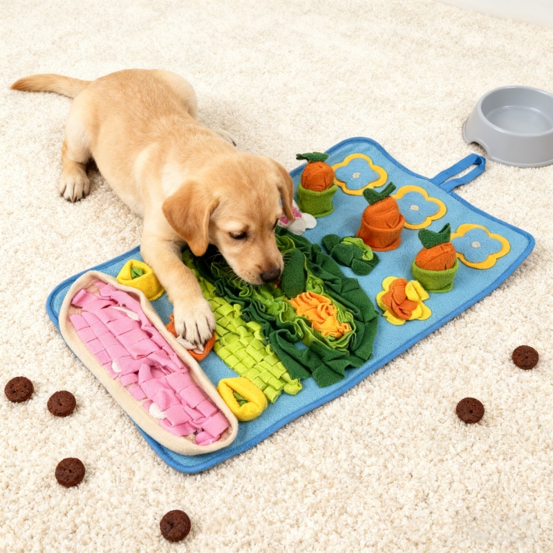 Snuffle Mat For Dogs - Tapete de Quebra-Cabeça para Cães, Brinquedo