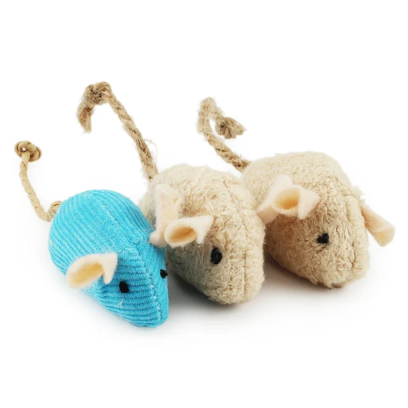 Catnip Interactive Plush Mouse - Interactive Play Toy for Kitten, Gatinho