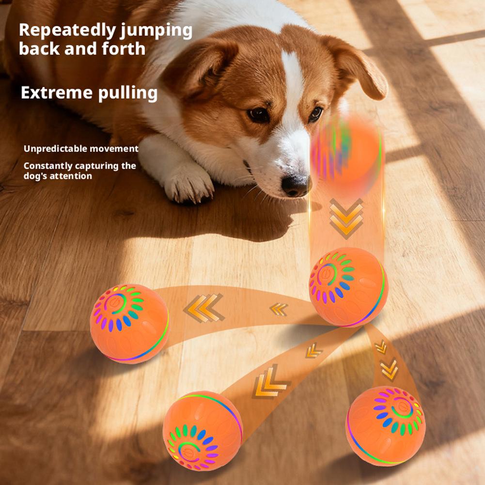 Automatic Moving Dog Ball - Bola de Brinquedo Inteligente para Cães,