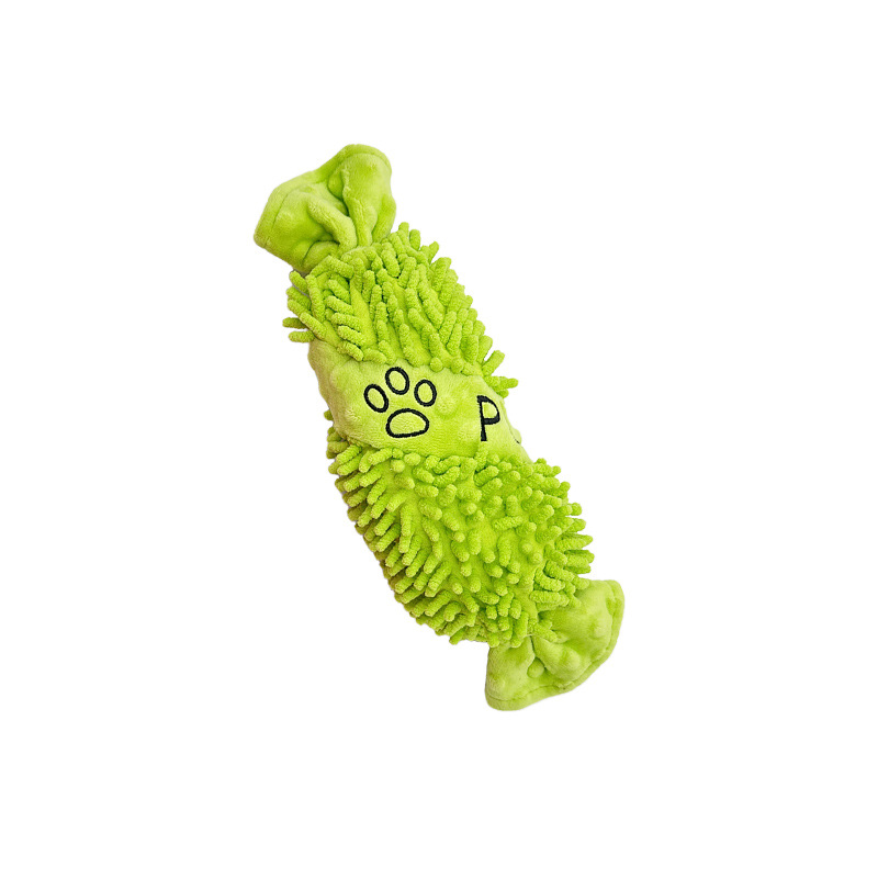 Indestructible Dog Chew Toy - Brinquedo de pelúcia com som para