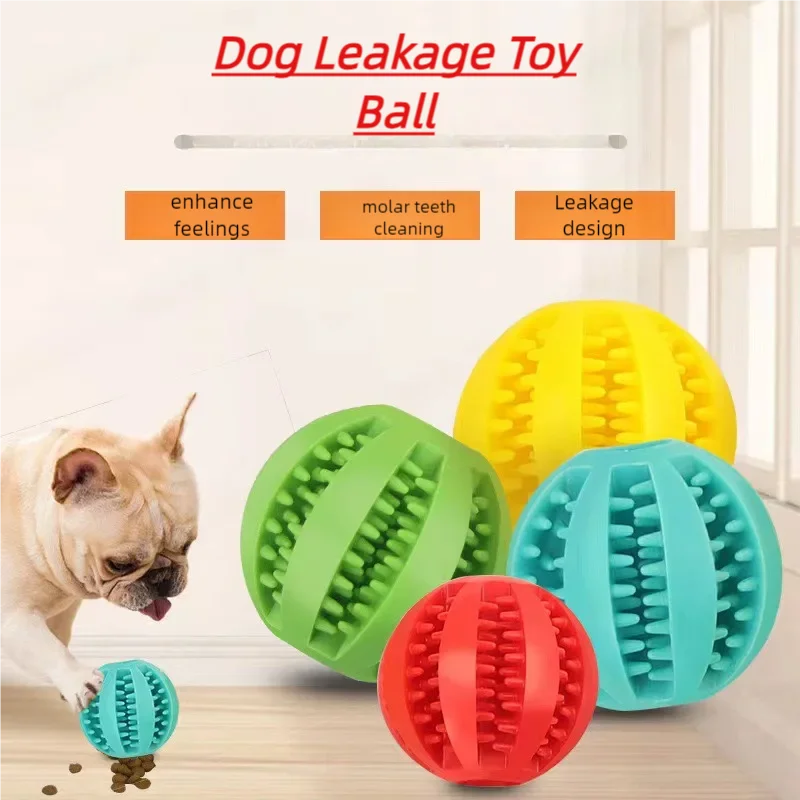 Dog Puzzle Feeder Toy - Bola de brinquedo interativa não tóxica