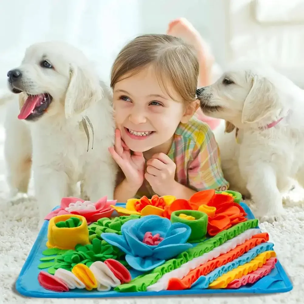 Snuffle Mat For Dogs - Brinquedo de Treinamento Olfativo Canino para