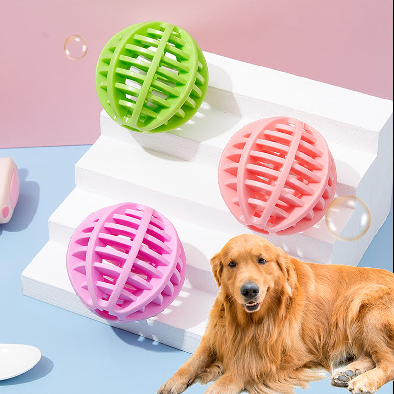 Rubber Treat Dispensing Dog Toy - Brinquedo de Borracha Durável para Cães:
