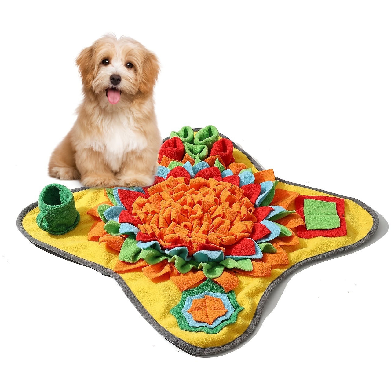 Dog Puzzle Feeder Toy - Boa esteira de ripa para animais