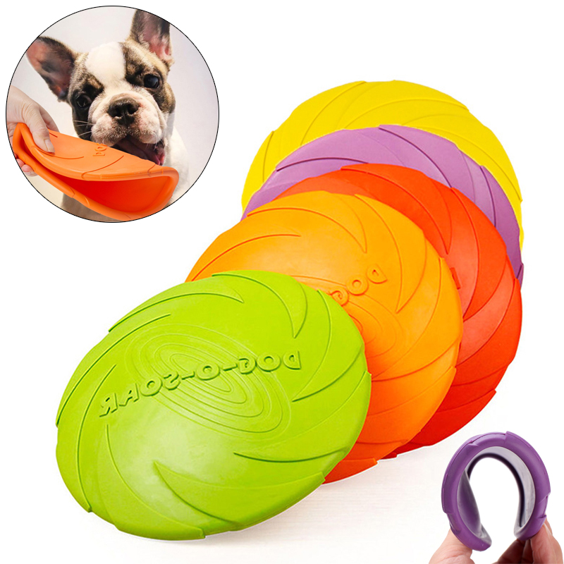 Flying Disc Dog Training Toy - Brinquedo de Treinamento para Cães Grandes