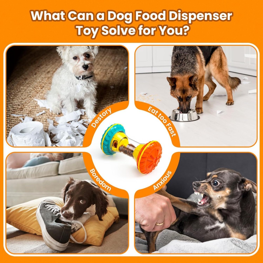Brinquedo para Cães com Dispen - Rubber Treat Dispensing Dog Toy avaliação e preço