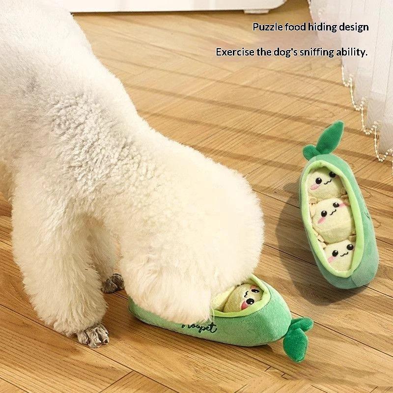 1 unidade de brinquedo de pelú - Interactive Squeaky Plush Dog Toy avaliação e preço