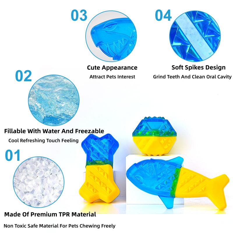 Brinquedos de Verão para Cães: - Teeth Cleaning Dog Chew Bone avaliação e preço