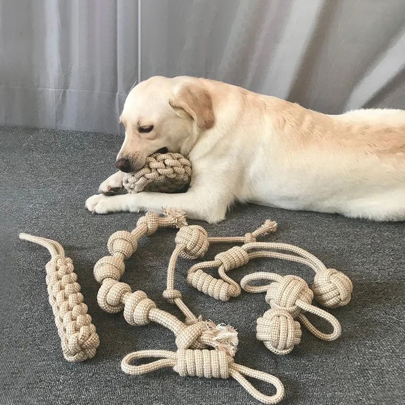 Brinquedos de Corda Duráveis p - Dog Rope Toy Aggressive Chewers avaliação e preço