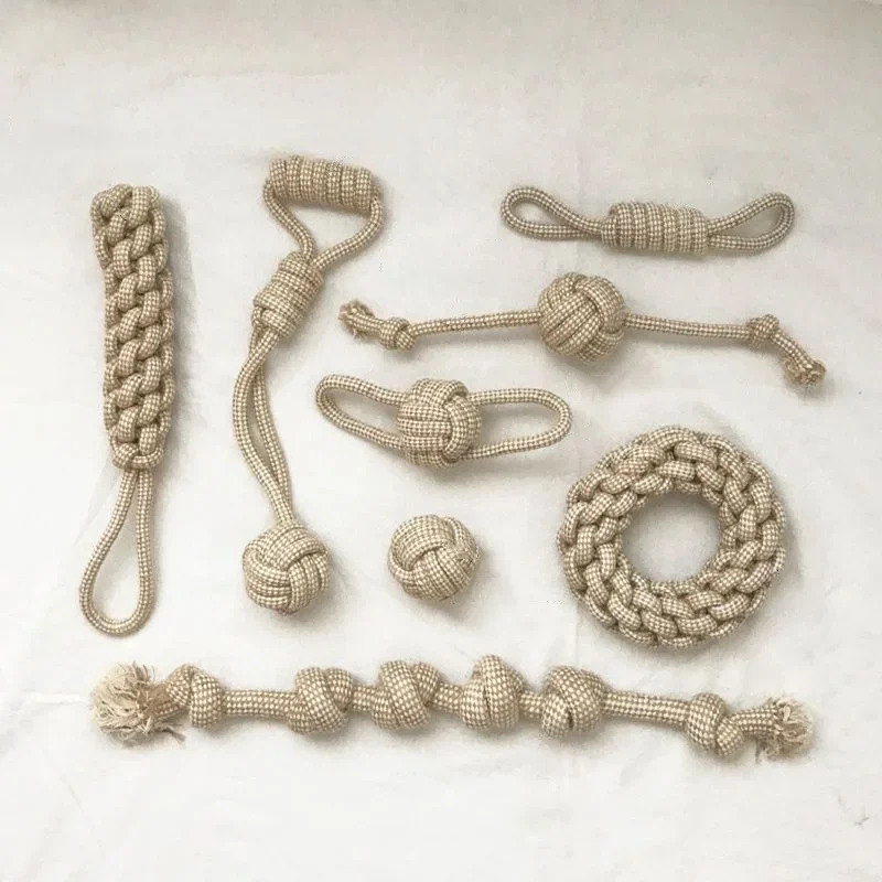 Brinquedos de Corda Duráveis p - Dog Rope Toy Aggressive Chewers avaliação e preço