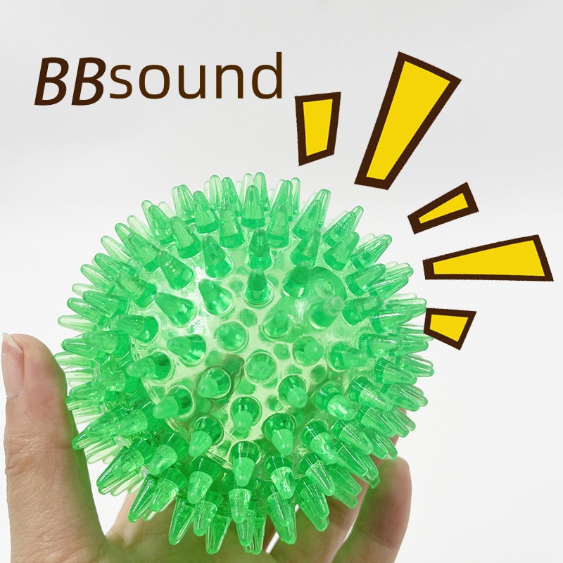 Brinquedo de Bola Espinhosa TP - Interactive Squeaky Plush Dog Toy avaliação e preço
