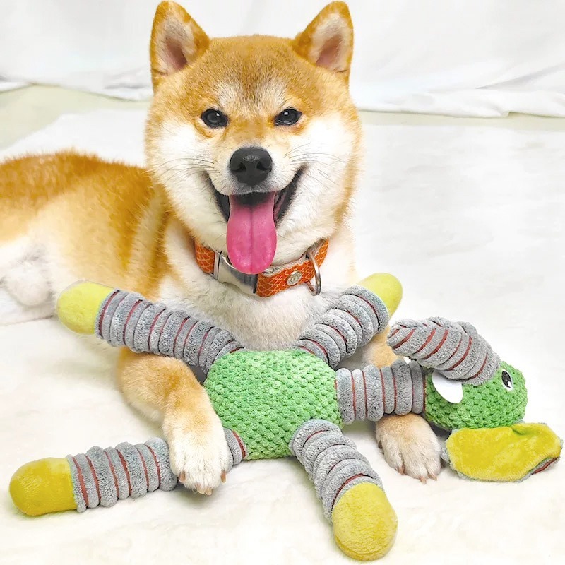 Brinquedo de Pelúcia Macio em  - Indestructible Dog Chew Toy avaliação e preço