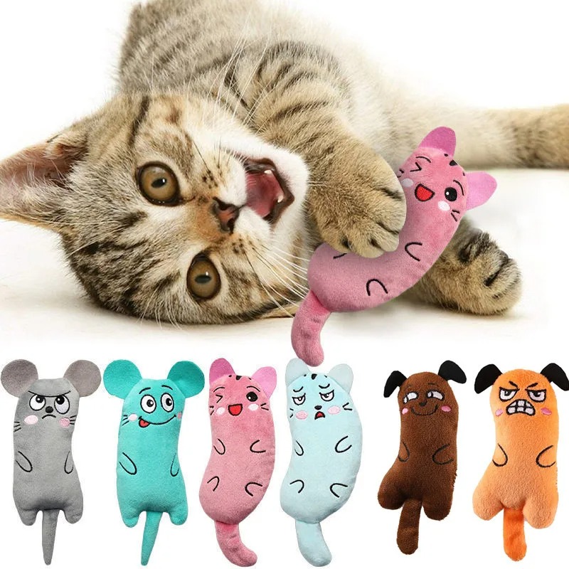 Brinquedos de gato bonito engr - Catnip Interactive Plush Mouse avaliação e preço
