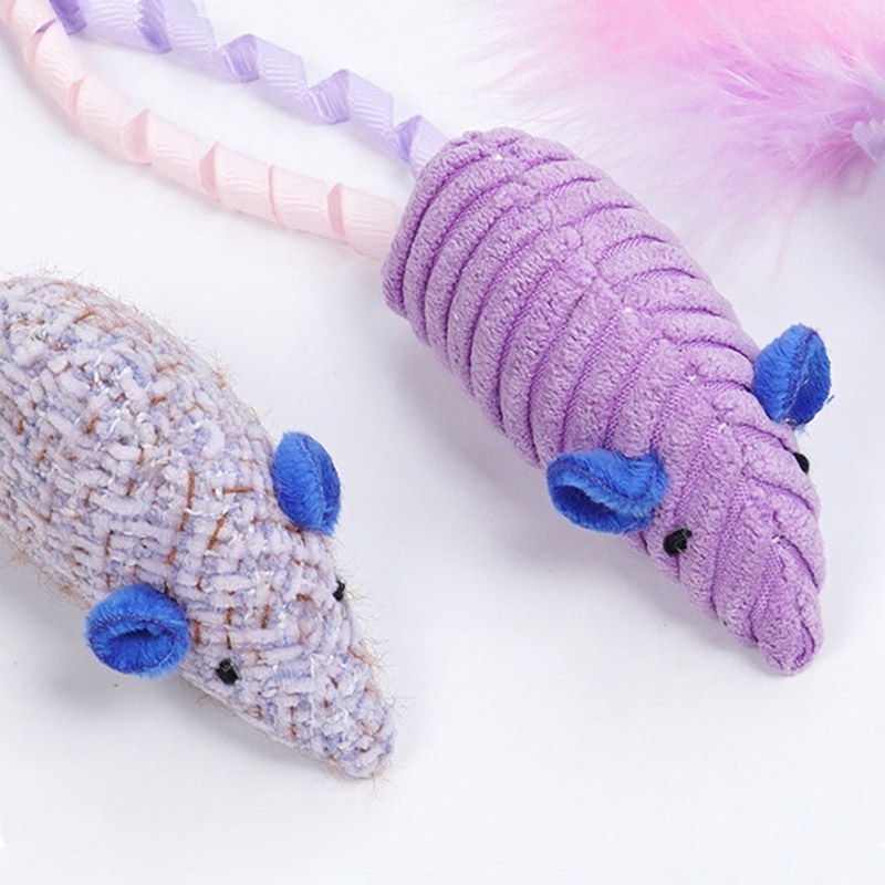 3 pçs realista mouse brinquedo - Catnip Interactive Plush Mouse avaliação e preço