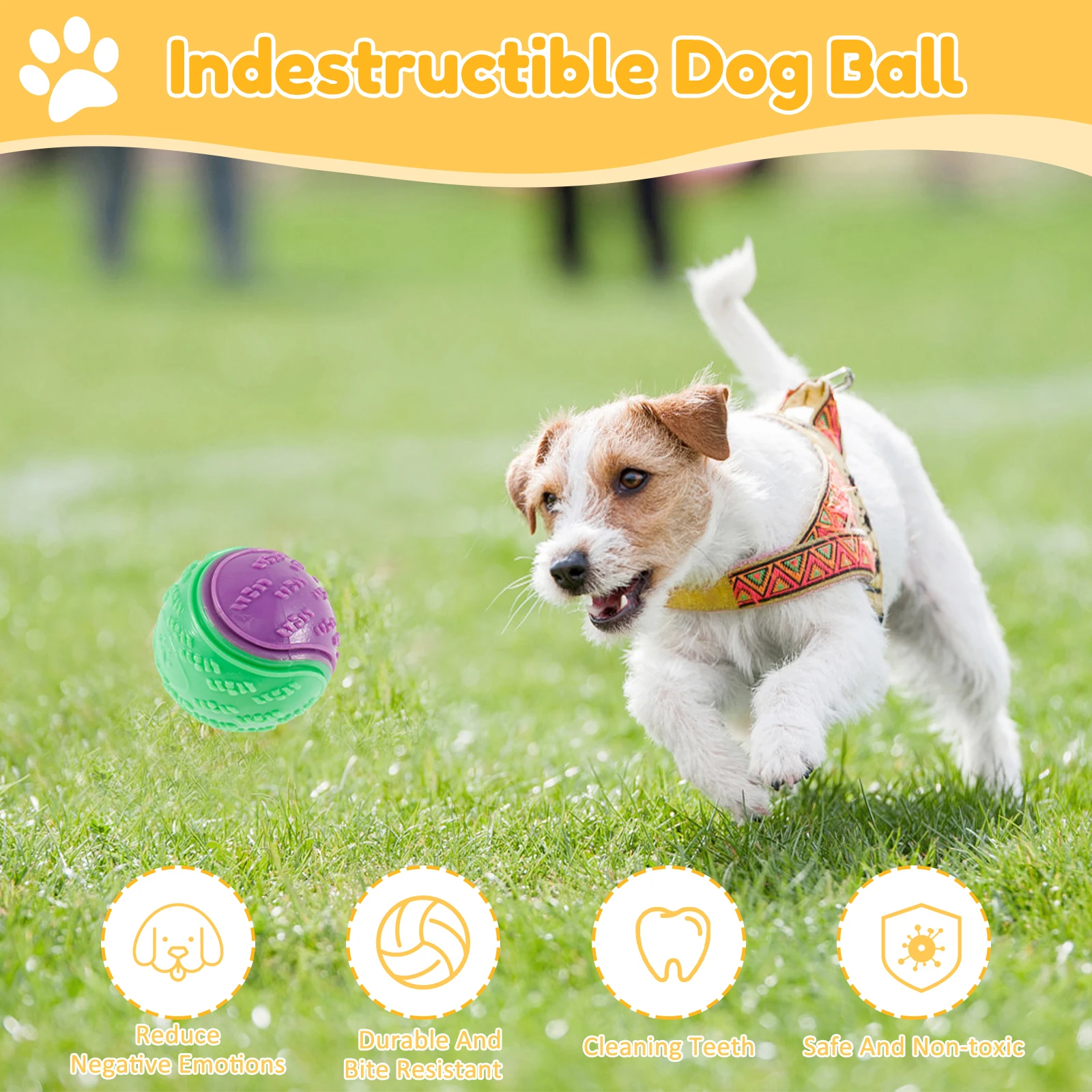 6/12 pçs cão bolas estridente  - Interactive Squeaky Plush Dog Toy avaliação e preço
