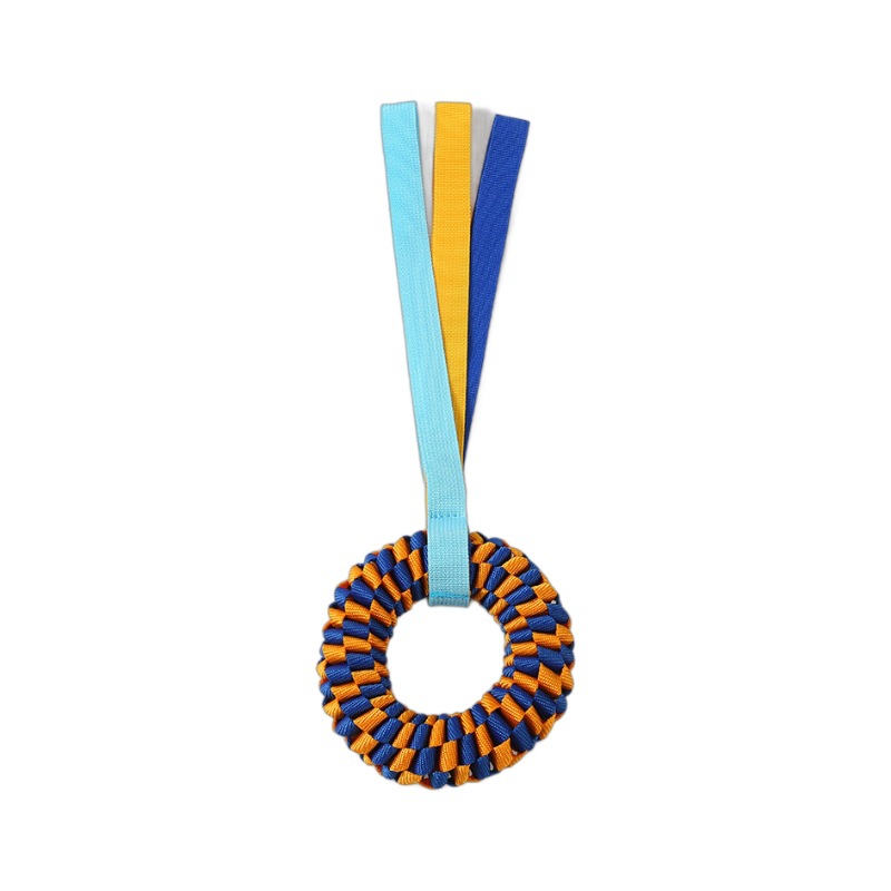 Donut indestrutível do brinque - Dog Rope Toy Aggressive Chewers avaliação e preço