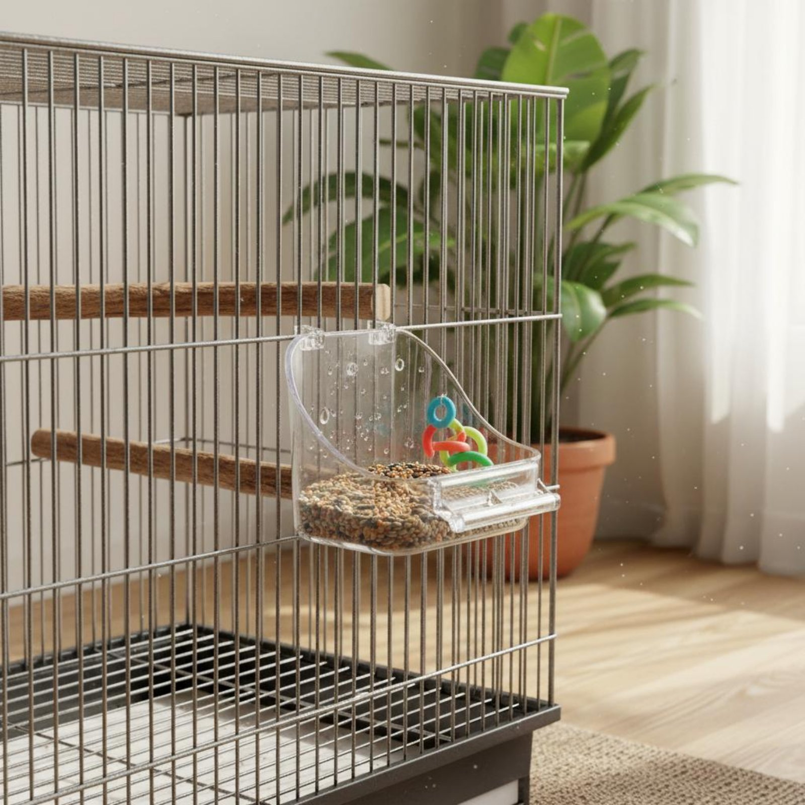 Comedouro para Pássaros com Re - Pet Feeders avaliação e preço