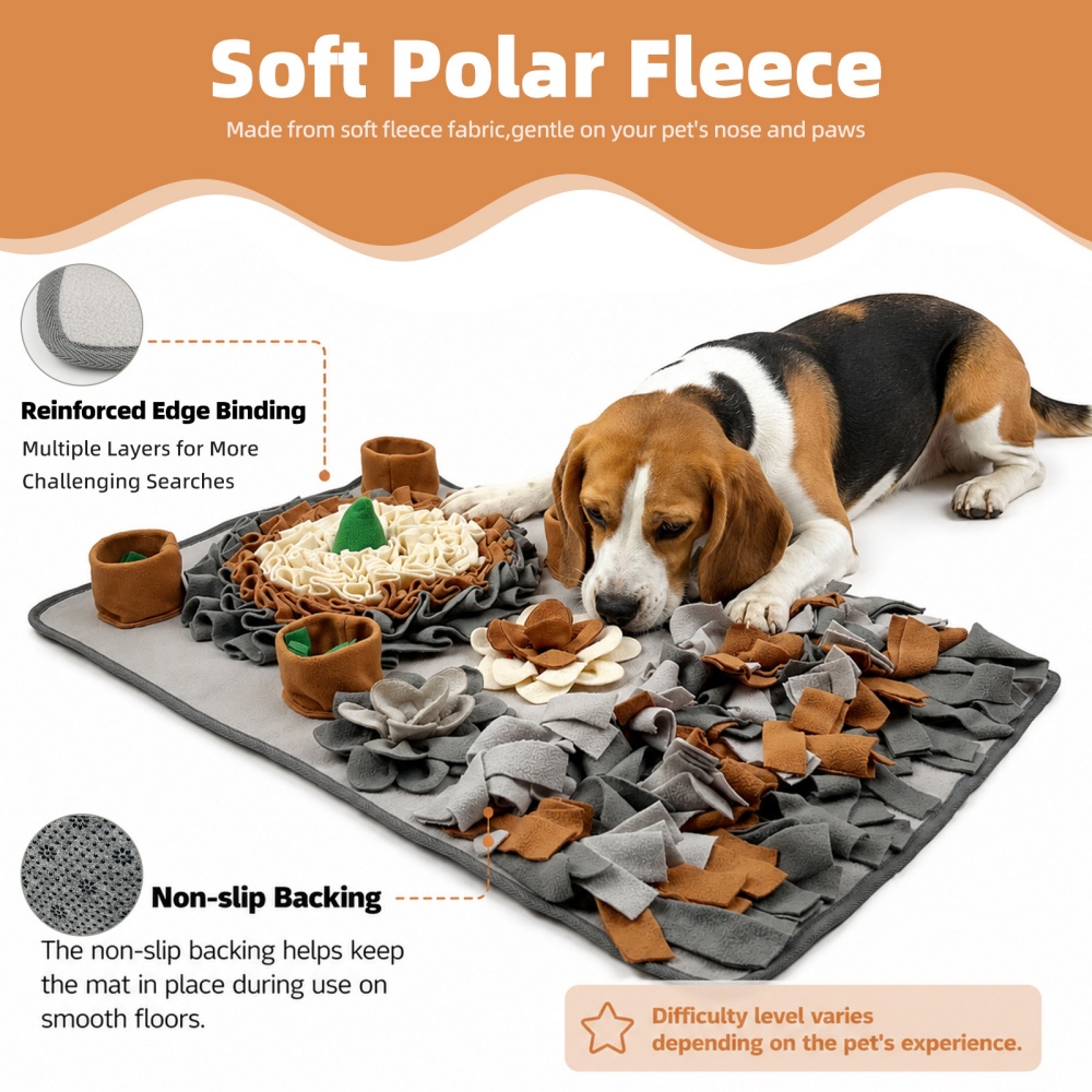 Tapete de Forro Polar Macio co - Snuffle Mat For Dogs avaliação e preço