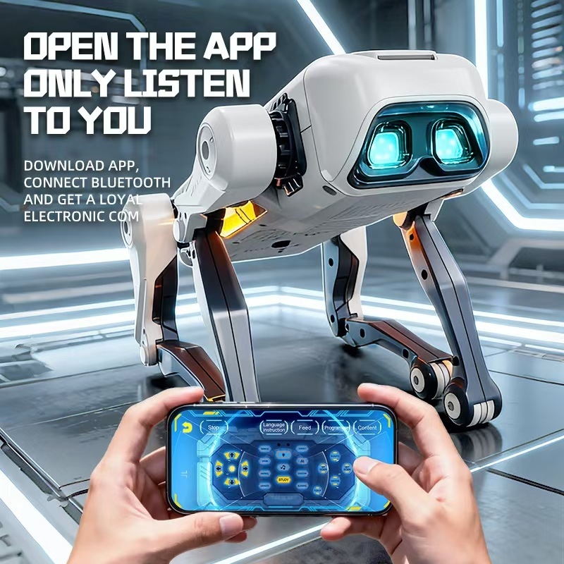 Novo Brinquedo Robô Cão AI par - Dog Toys avaliação e preço