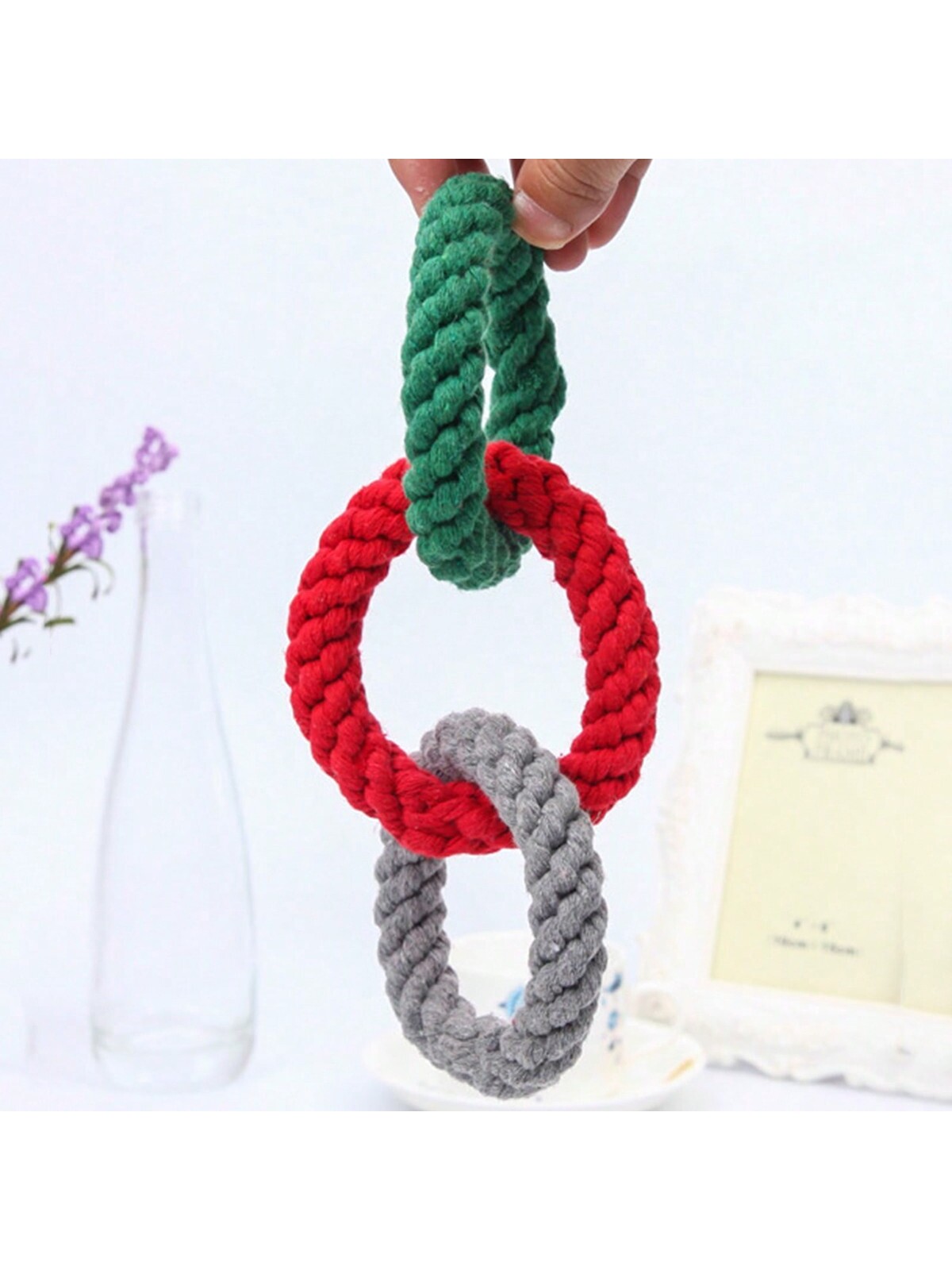 1 unidade de Brinquedos Grande - Dog Rope Toy Aggressive Chewers avaliação e preço