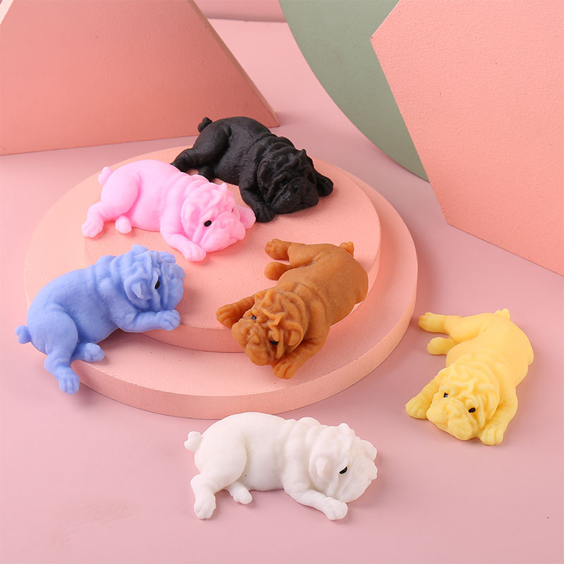 Cães moles anime brinquedos fi - Interactive Squeaky Plush Dog Toy avaliação e preço