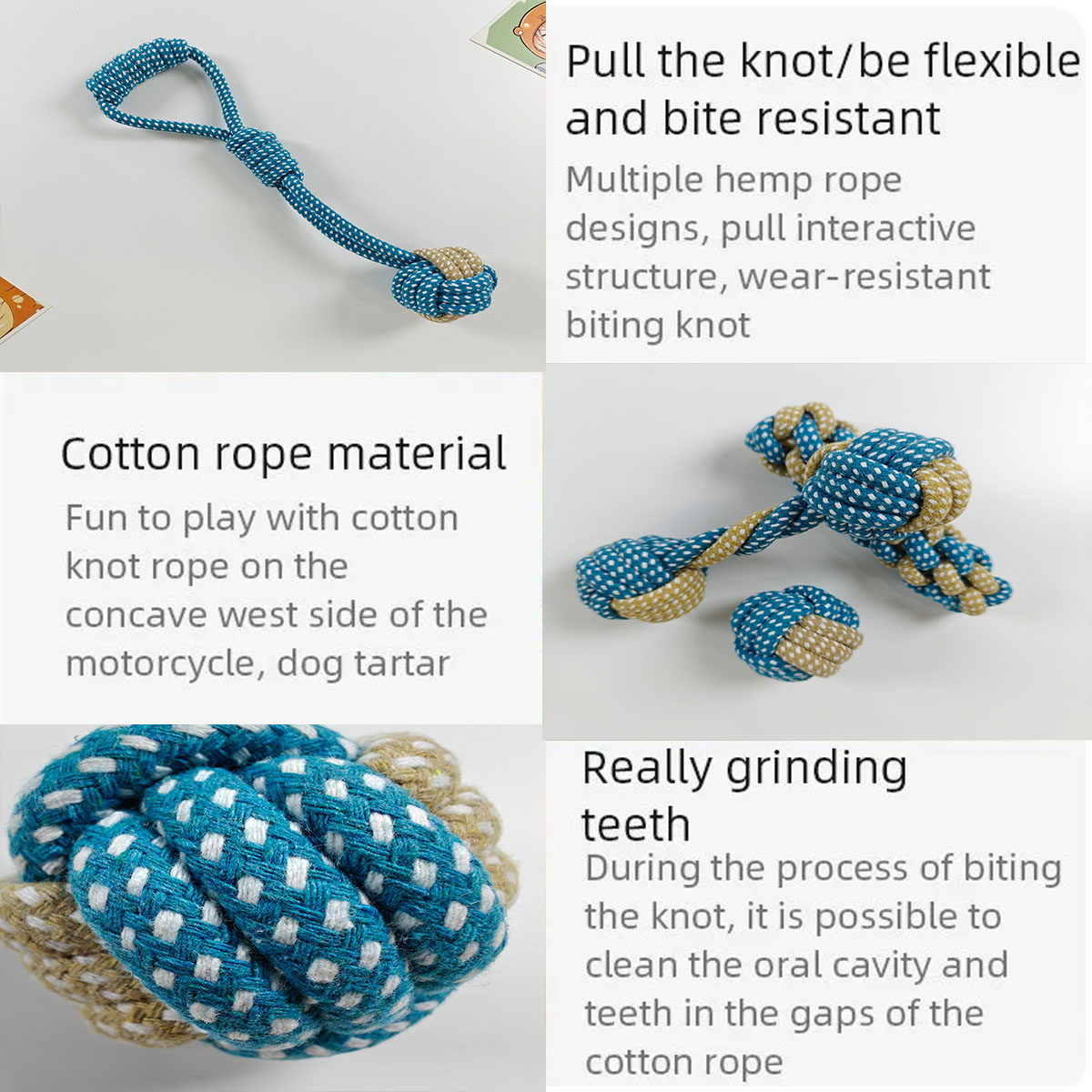 Novo 7 pçs cão de estimação fi - Teeth Cleaning Dog Chew Bone avaliação e preço