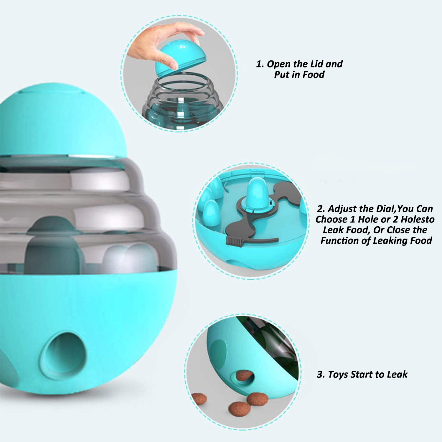 Dispensador de comida interati - Dog Puzzle Feeder Toy avaliação e preço