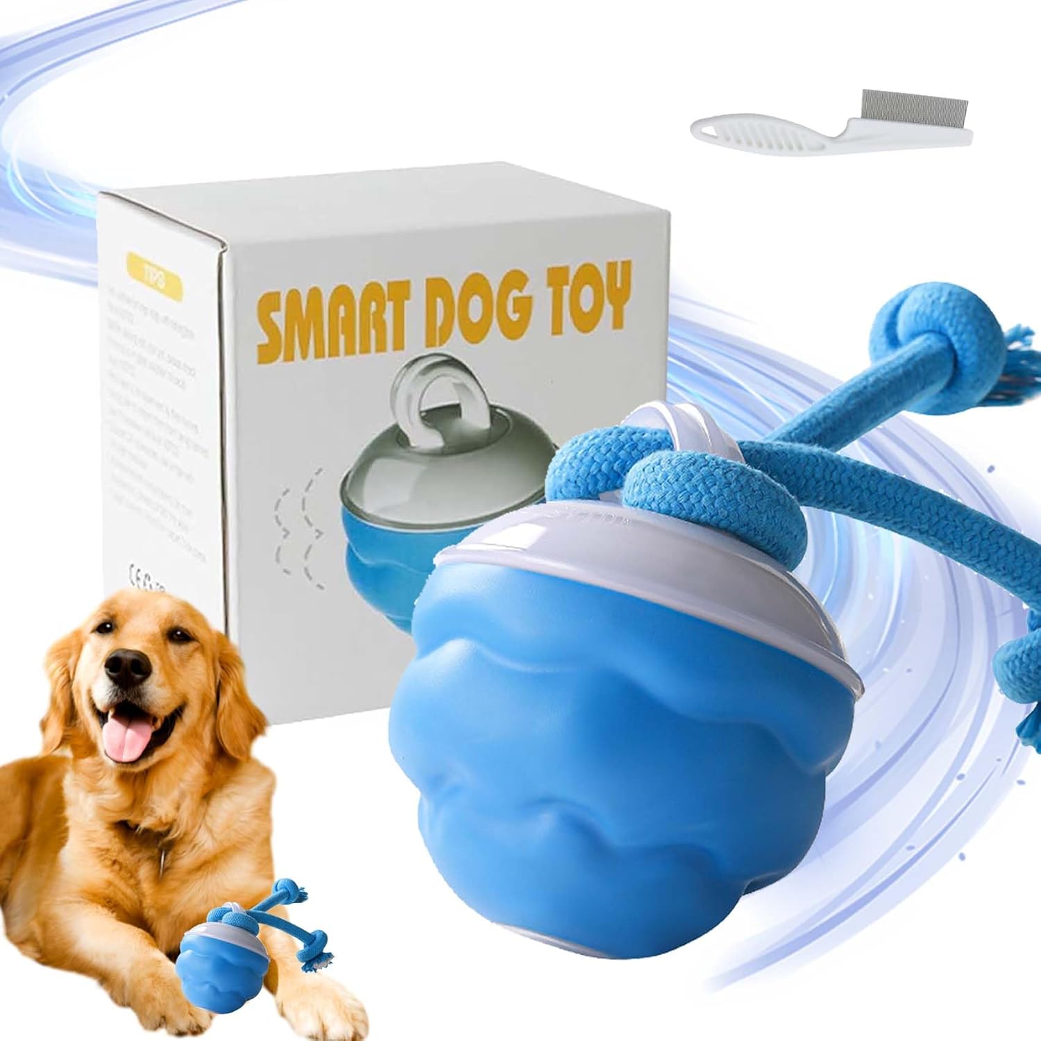 Brinquedo Inteligente para Cãe - Automatic Moving Dog Ball avaliação e preço