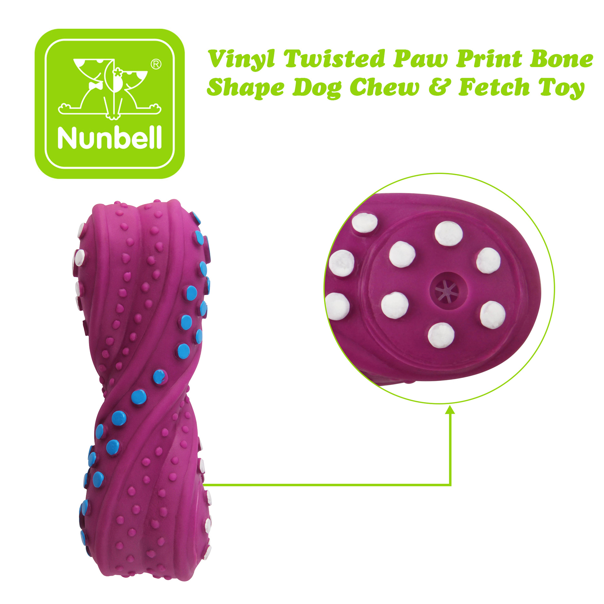 Brinquedo para Cães com Som, e - Teeth Cleaning Dog Chew Bone avaliação e preço