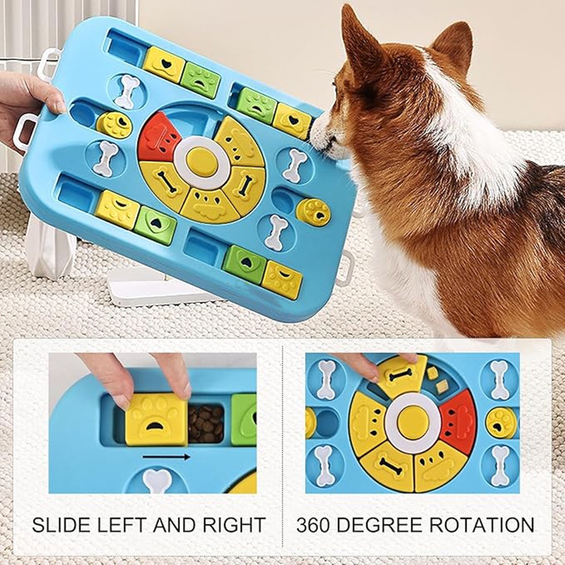 Brinquedo interativo de quebra - Dog Puzzle Feeder Toy avaliação e preço