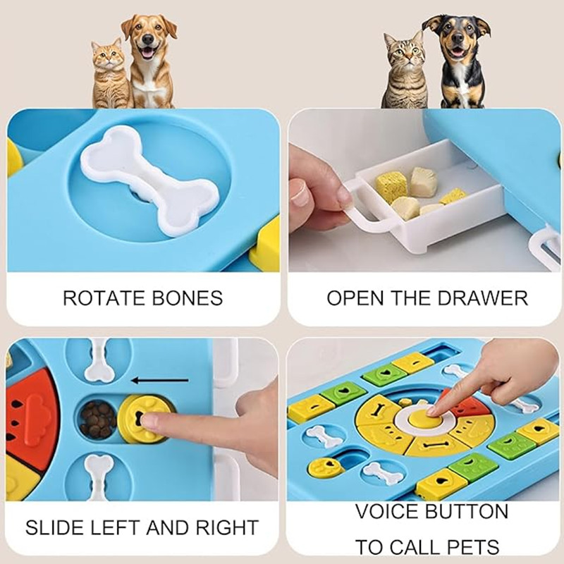 Brinquedo interativo de quebra - Dog Puzzle Feeder Toy avaliação e preço