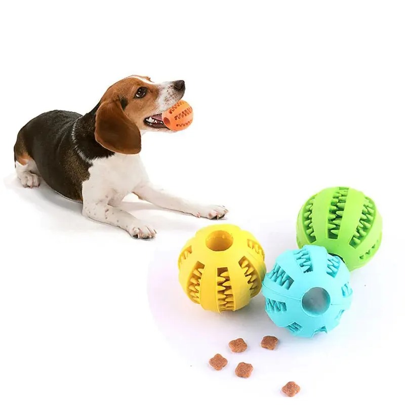 1 Unidade Bola Dispensadora de - Rubber Treat Dispensing Dog Toy avaliação e preço