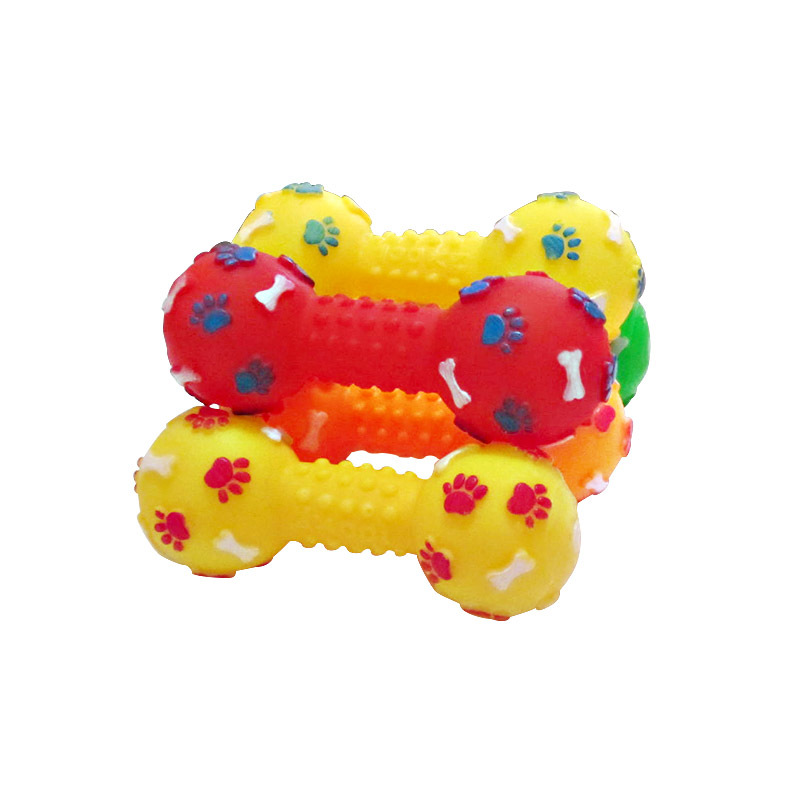 Novo brinquedo estridente para - Teeth Cleaning Dog Chew Bone avaliação e preço