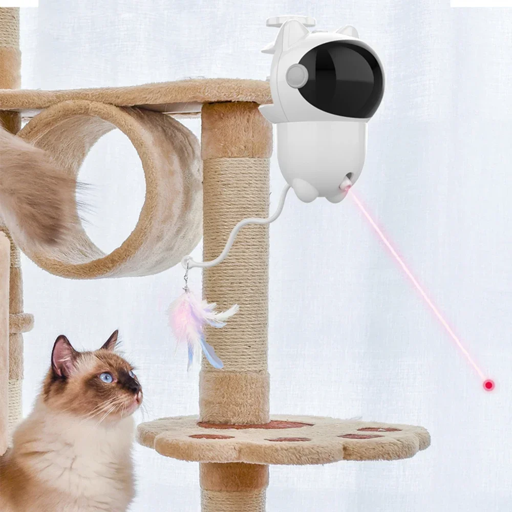 Brinquedo interativo a laser 3 - Laser Pointer Cat Toy Automatic avaliação e preço