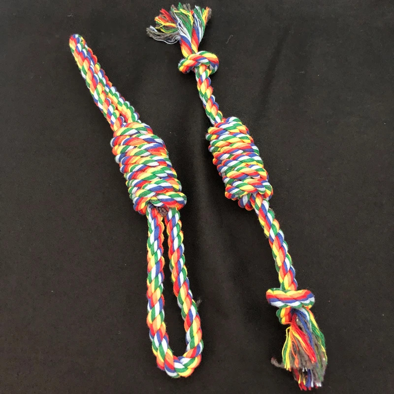 Brinquedos de Corda Duráveis p - Dog Rope Toy Aggressive Chewers avaliação e preço