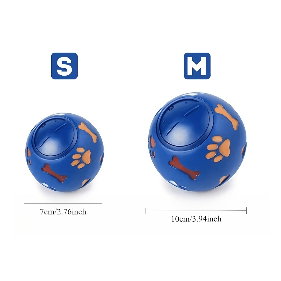 Bola de Petiscos para Cães, Br - Rubber Treat Dispensing Dog Toy avaliação e preço